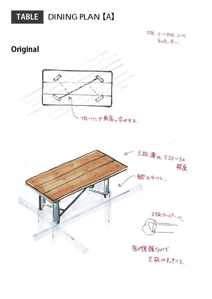 【ひだまり】オリジナルテーブルの製作 vol.3