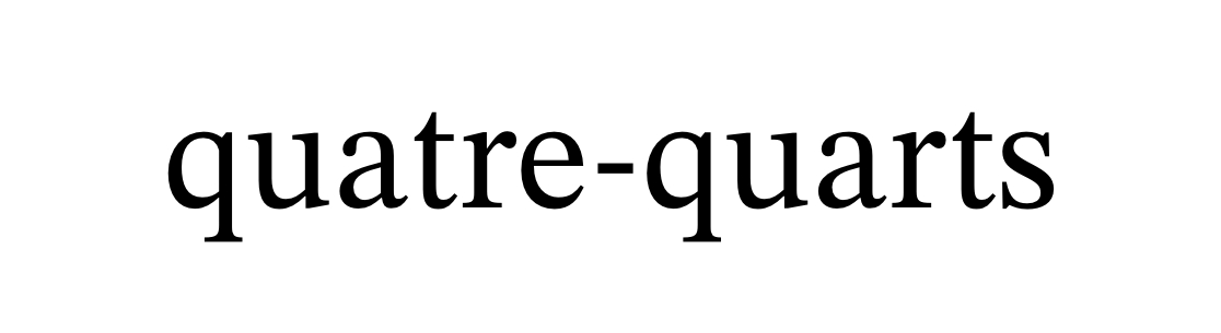 quatre-quarts