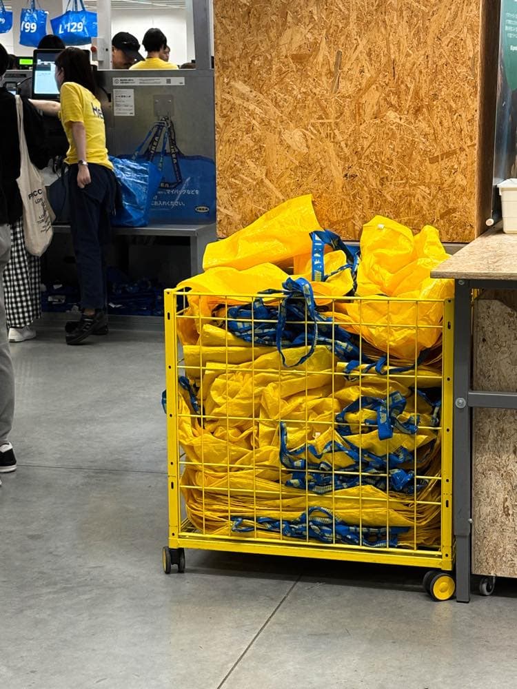 念願のIKEA