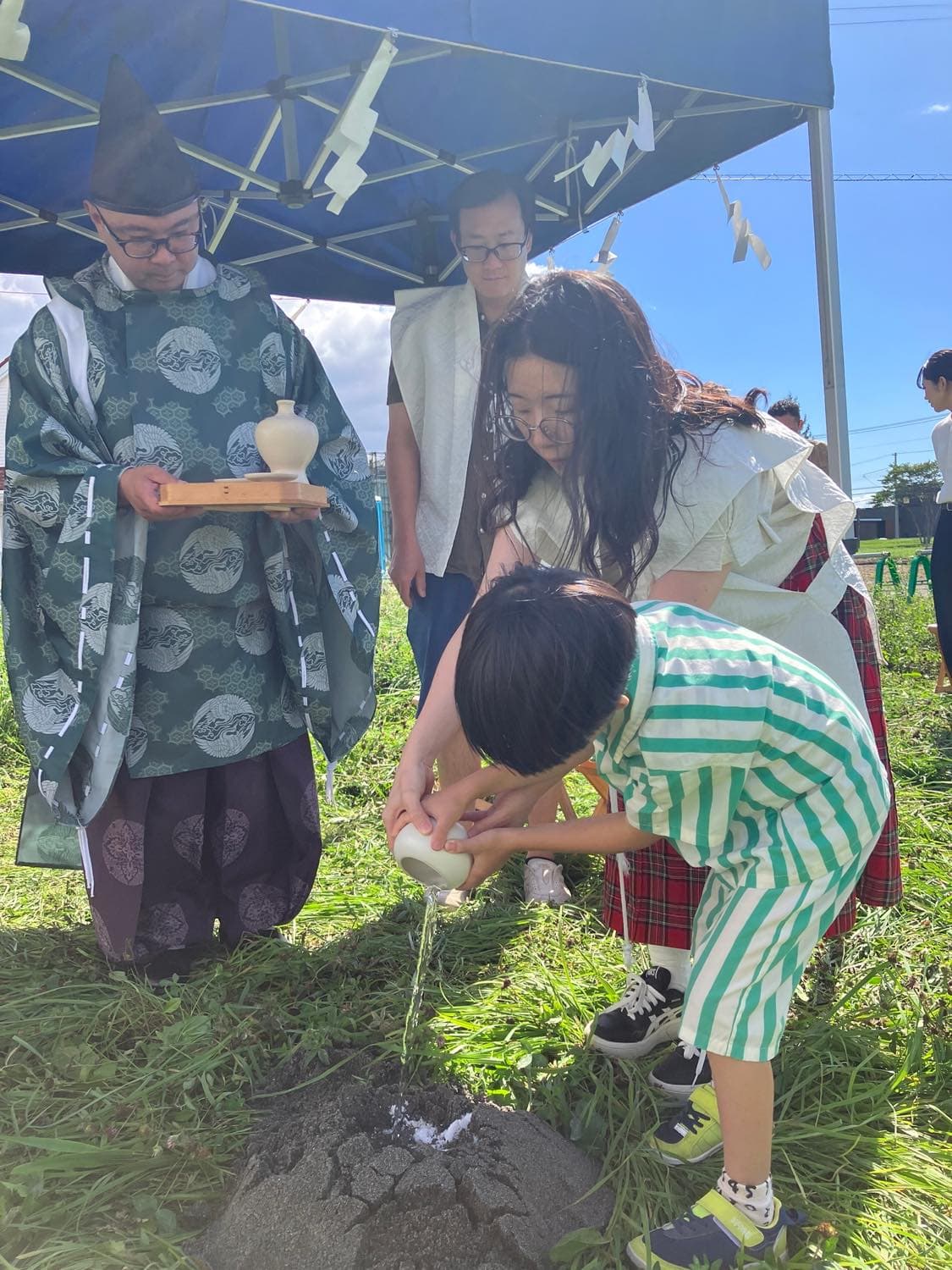 【新築住宅計画】南幌町にて、地鎮祭を行いました
