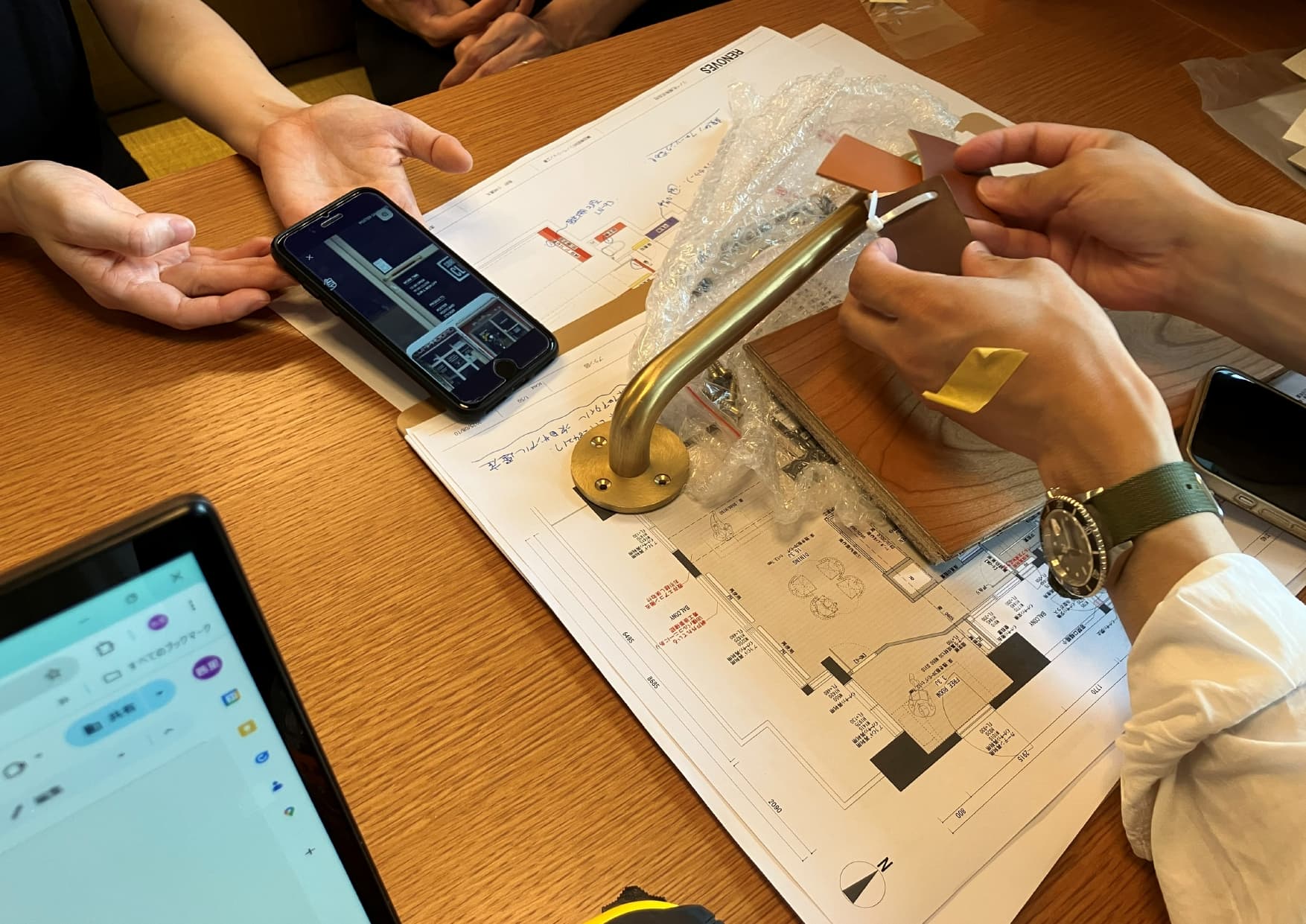 お客様とのかわいい打ち合わせ風景をご紹介!-大人も子供も楽しい時間をRENOVESで♪-