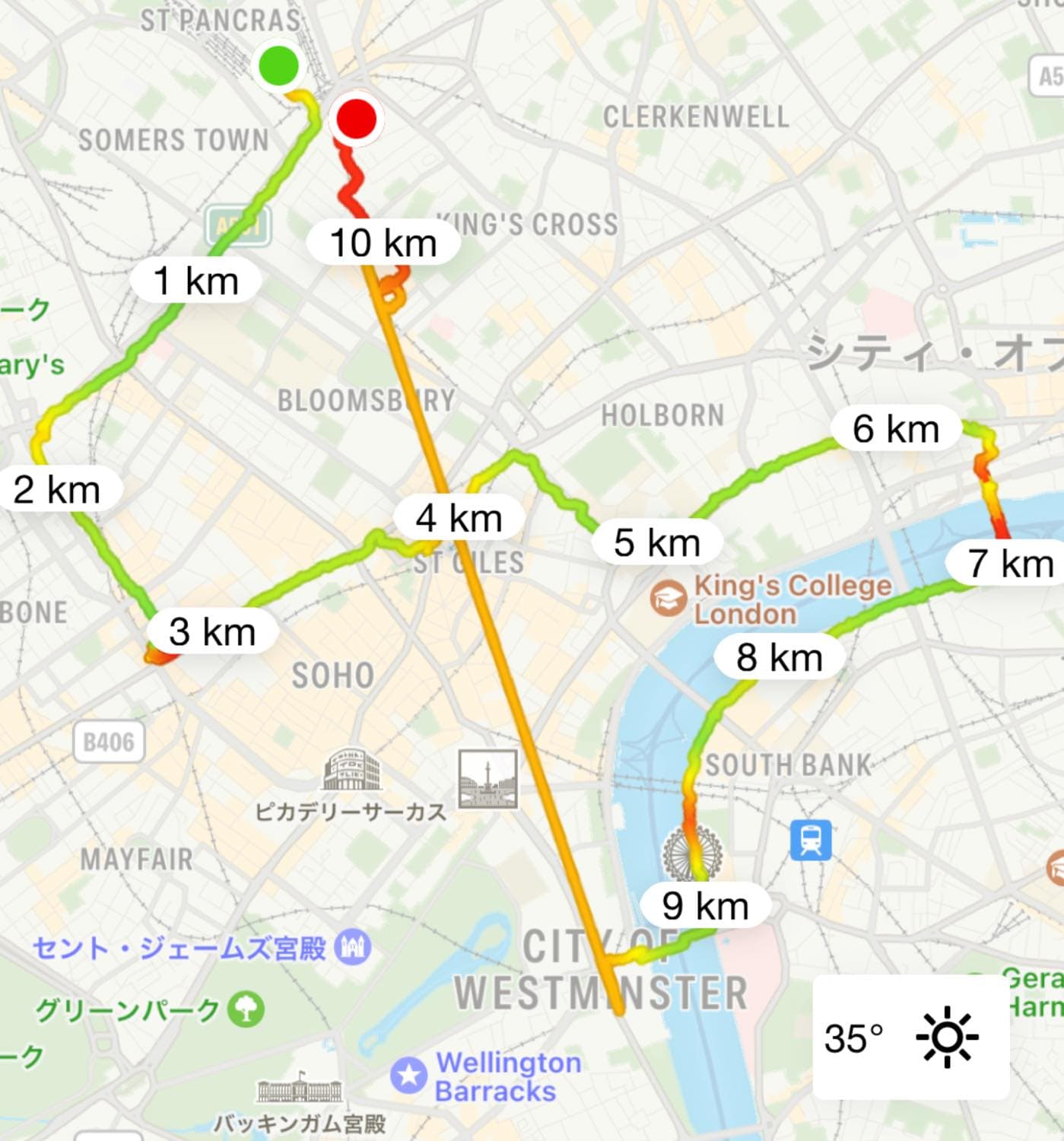 お気に入りのランニングコース – ヨーロッパ編②　「テムズ川〜イギリス ロンドン〜」