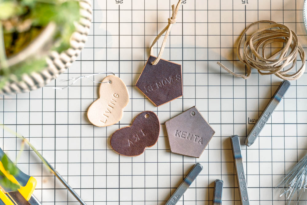 【春の桜まつり2026コンテンツ紹介】革のはぎれでつくる収納タグのワークショップ